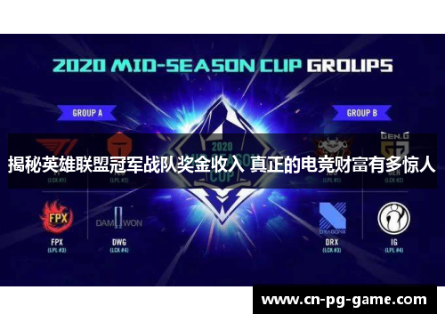 揭秘英雄联盟冠军战队奖金收入 真正的电竞财富有多惊人 揭秘英雄联盟冠军战队奖金收入 真正的电竞财富有多惊人